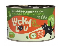 Lucky Lou Lifestage Adult Wołowina i dzik puszka 200g