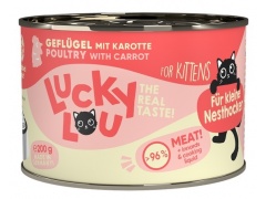 Lucky Lou Lifestage Kitten Drób puszka 200g
