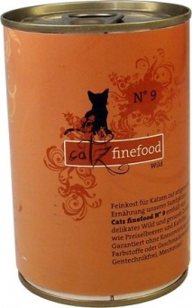 Catz Finefood N.09 Dziczyzna puszka 400g
