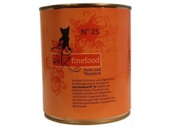 Catz Finefood N.25 Kurczak i Tuńczyk puszka 800g