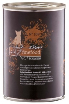 Catz Finefood Purrrr N.109 Wieprzowina puszka 400g
