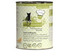 Catz Finefood Ragout N.605 Łosoś i Dzika Kaczka puszka 380g