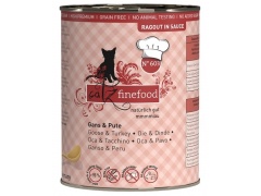 Catz Finefood Ragout N.603 Gęś i Indyk puszka 380g