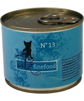 Catz Finefood N.13 Śledź i Kraby puszka 200g