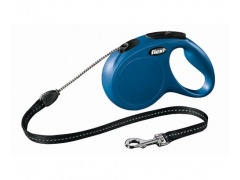 Flexi New Classic Smycz linka M 5m niebieska [FL-2610]