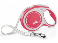 Flexi New Comfort Smycz taśma L 8m czerwona [FL-3806]