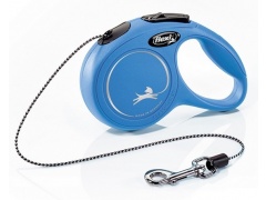 Flexi New Classic Smycz linka XS 3m niebieska [FL-2412]
