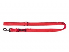 Dingo Smycz taśma przedłużana z taśmy bawełnianej 1,6cm / 120-220cm czerwona