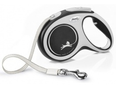 Flexi New Comfort Smycz taśma M 5m czarna [FL-3646]