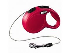 Flexi New Classic Smycz linka XS 3m czerwona [FL-2405]