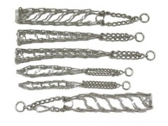 CHABA Kolczatka chromowana nr 0 dla psa