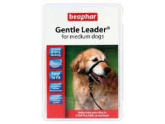 Beaphar Gentle Leader M - obroża uzdowa medium czarna