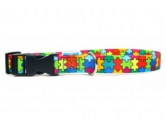 Matteo Obroża Klamra Plastikowa 20mm puzzle