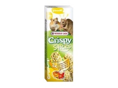 Versele-Laga Crispy Sticks Hamster & Rat Popcorn & Honey - kolby dla chomików i szczurów z popcornem i miodem 110g