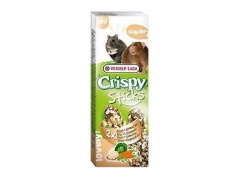 Versele-Laga Crispy Sticks Hamster & Rat Rice & Vegetables - kolby dla chomików i szczurów z ryżem i warzywami 110g