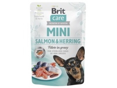 Brit Care Dog Mini Salmon & Herring Sterilised saszetka 85g