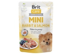 Brit Care Dog Mini Rabbit & Salmon saszetka 85g