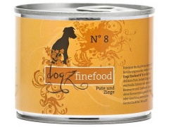 Dogz Finefood N.08 Indyk i koza puszka 200g