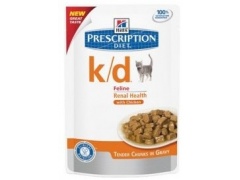 Hill\'s Prescription Diet k / d Feline Kurczak saszetka 85g