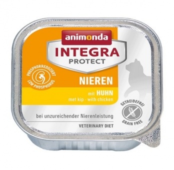 Animonda Integra Protect Nieren dla kota - z kurczakiem tacka 100g