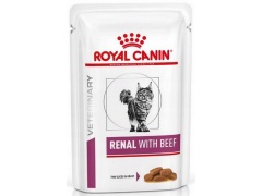 Royal Canin Veterinary Diet Feline Renal Wołowina saszetka 85g