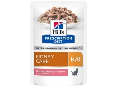 Hill\'s Prescription Diet k / d Feline Łosoś saszetka 85g