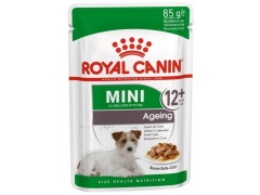 Royal Canin Mini Ageing 12 + karma mokra dla psów dojrzałych po 12 roku życia, ras małych saszetka 85g
