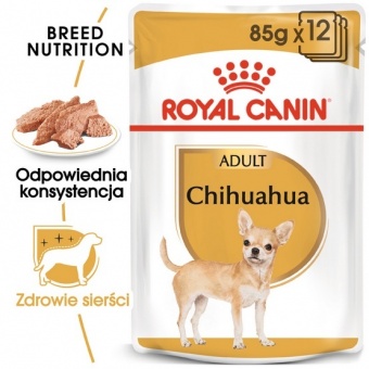Royal Canin Chihuahua Adult karma mokra ? pasztet, dla psów dorosłych rasy chihuahua saszetka 85g