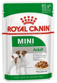 Royal Canin Mini Adult karma mokra dla psów dorosłych, ras małych saszetka 85g