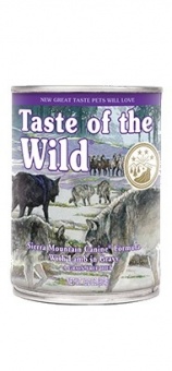 Taste of the Wild Sierra Mountain Canine puszka 390g