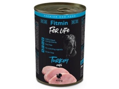Fitmin Dog For Life Turkey puszka 400g