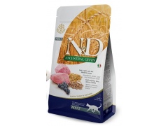 Farmina N&D Low Grain Ancestral Adult Cat Lamb, Spelt, Oats & Blueberry karma dla kotów 300g
