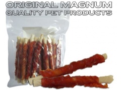 Magnum Patyczki ze skóry bydlęcej z kaczką 250g