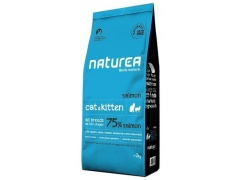 Naturea Cat & Kitten Łosoś 7kg