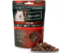 Chewies Lucky Bits Adult Tasty Mix - konina & struś & kurczak & jeleń 100g