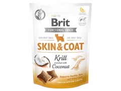 Brit Functional Snack Skin&Coat Krill 150g