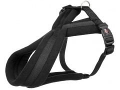 Trixie Uprząż Premium S-M 40-60cm / 20mm czarna [TX-203801]