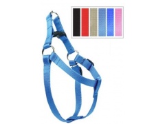 CHABA Szelki taśma regulowane nr 1 - obwód 40cm niebieskie