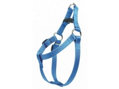 CHABA Szelki taśma regulowane nr 4 - obwód 70cm niebieskie