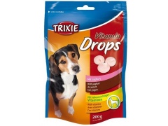 Trixie Dropsy jogurtowe z witaminami dla psa saszetka 200g [31643]