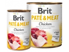 Brit Pate & Meat Dog Chicken puszka 800g