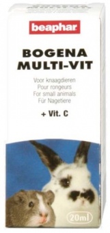 Beaphar Bogena Multi-Vit + witamina C dla gryzoni 20ml
